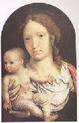 Jan Gossaert Mabuse the Virgin and Child (mk05) USA oil painting artist